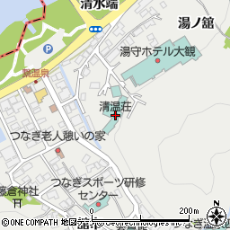 清温荘周辺の地図