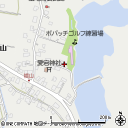 秋田県秋田市仁井田横山87周辺の地図