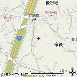 中村会館周辺の地図