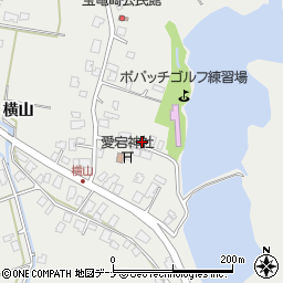 秋田県秋田市仁井田横山82周辺の地図