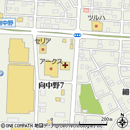 サンドラッグ盛南店周辺の地図