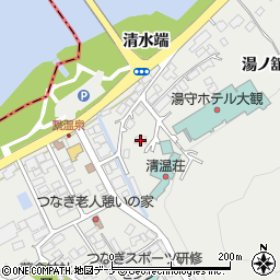 岩手県盛岡市繋湯ノ舘25周辺の地図