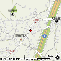 秋田県秋田市浜田後谷地143-1周辺の地図
