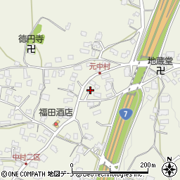 秋田県秋田市浜田後谷地143-2周辺の地図