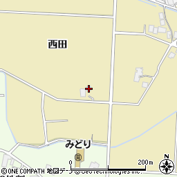 岩手県盛岡市下鹿妻西田43周辺の地図