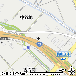 秋田県秋田市仁井田中谷地110周辺の地図