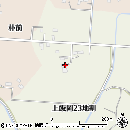 岩手県盛岡市上飯岡２３地割41周辺の地図