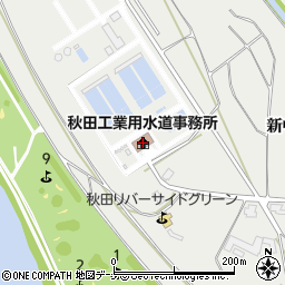 秋田県秋田市仁井田新中島770周辺の地図