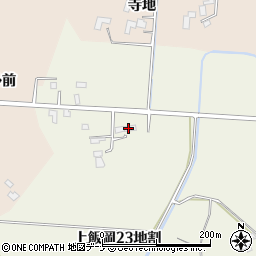岩手県盛岡市上飯岡（２３地割）周辺の地図
