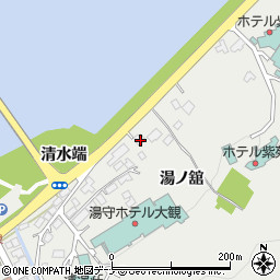 岩手県盛岡市繋湯ノ舘55周辺の地図