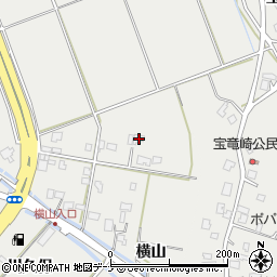 秋田県秋田市仁井田横山246周辺の地図