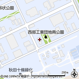 秋田県秋田市新屋鳥木町1-98周辺の地図