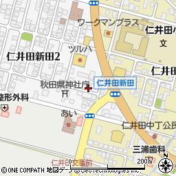 とんかつ かつ喜 仁井田店周辺の地図