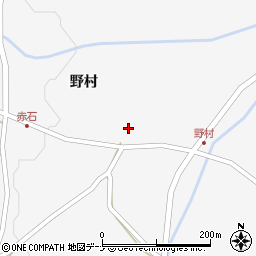 秋田県仙北市田沢湖生保内野村周辺の地図