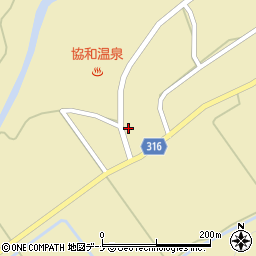 秋田県大仙市協和船岡中庄内道ノ下32周辺の地図