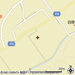 秋田県大仙市協和船岡中庄内上段周辺の地図