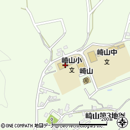 宮古市立崎山小学校周辺の地図