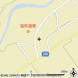 秋田県大仙市協和船岡中庄内道ノ下39-2周辺の地図