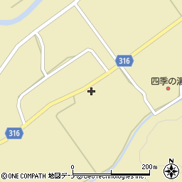 秋田県大仙市協和船岡中庄内上段127周辺の地図