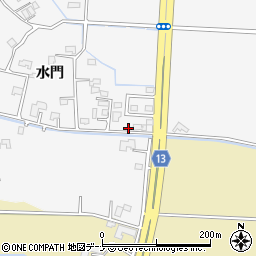 岩手県盛岡市本宮水門79-1周辺の地図