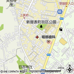 秋田県秋田市新屋表町11周辺の地図