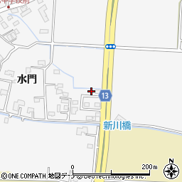 岩手県盛岡市本宮水門56周辺の地図