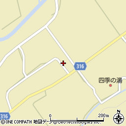 秋田県大仙市協和船岡庄内道ノ下周辺の地図