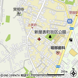 秋田県秋田市新屋表町11-46周辺の地図