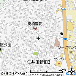 ブラザー秋田ＢＳＰ周辺の地図