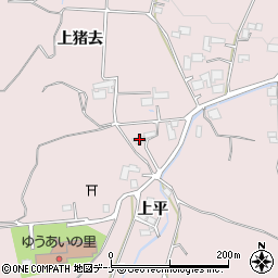 岩手県盛岡市猪去上猪去34周辺の地図