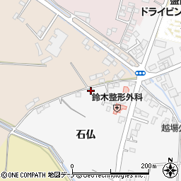 岩手県盛岡市本宮石仏18周辺の地図