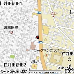 ＥＮＥＯＳ　Ｄｒ．Ｄｒｉｖｅセルフ仁井田店周辺の地図