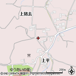 岩手県盛岡市猪去上猪去33周辺の地図