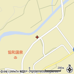 秋田県大仙市協和船岡庄内道ノ下79周辺の地図