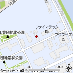秋田県秋田市新屋鳥木町1-45周辺の地図