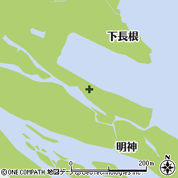 岩手県岩手郡雫石町明神周辺の地図