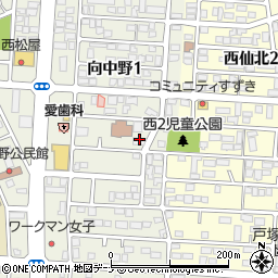 株式会社三盛盛岡営業所周辺の地図