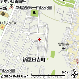 〒010-1622 秋田県秋田市新屋日吉町の地図