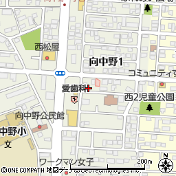 北東はかり周辺の地図