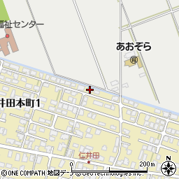 ドリーム仁井田Ａ周辺の地図