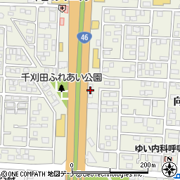東建コーポレーション株式会社　盛岡支店周辺の地図
