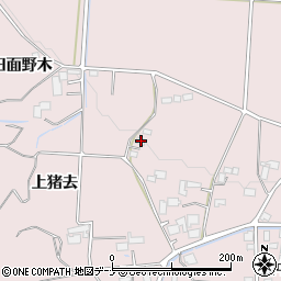 岩手県盛岡市猪去藤松17周辺の地図