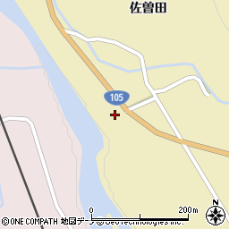 秋田県仙北市西木町西明寺桜田76周辺の地図