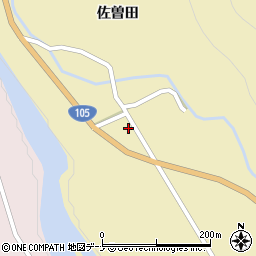秋田県仙北市西木町西明寺桜田89周辺の地図