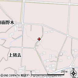 岩手県盛岡市猪去上猪去77周辺の地図