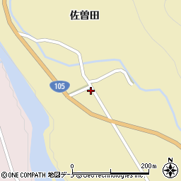 秋田県仙北市西木町西明寺桜田87周辺の地図