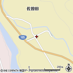 秋田県仙北市西木町西明寺桜田217周辺の地図