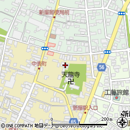 秋田県秋田市新屋表町2-47周辺の地図