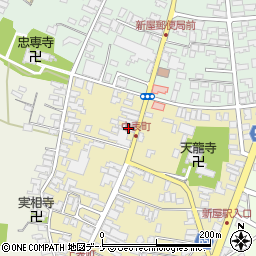 秋田県秋田市新屋表町4-7周辺の地図