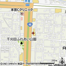 ネッツトヨタ盛岡本宮店周辺の地図